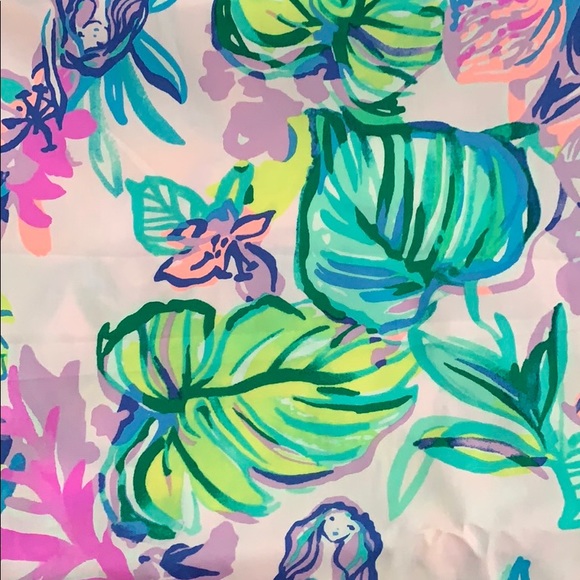 Lilly Pulitzer Other - Lilly Pulitzer Mermaid 18x18 fabric square.